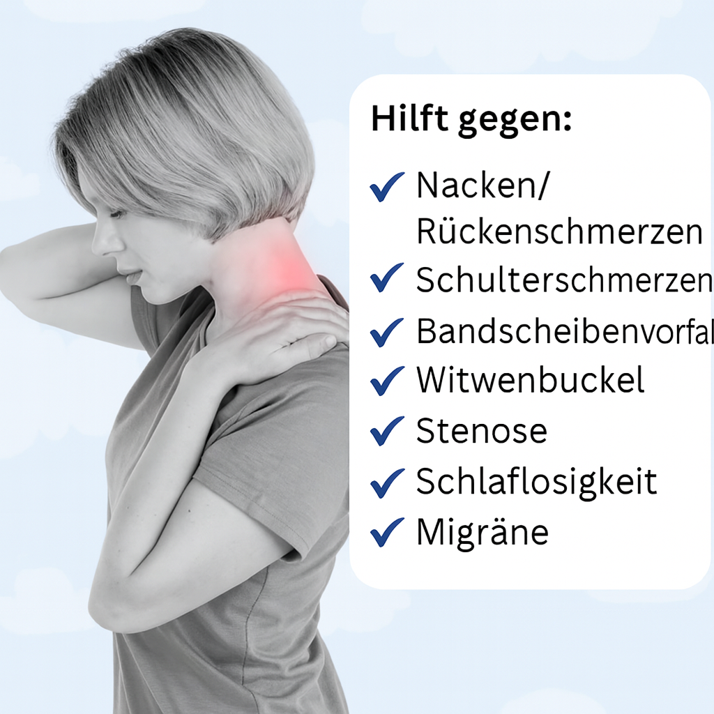 RevivaNeck Neckenmassage - Verspannungsfrei in Minuten