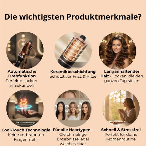 Curlissima Lockenstab: Perfekte Locken – ganz ohne Mühe