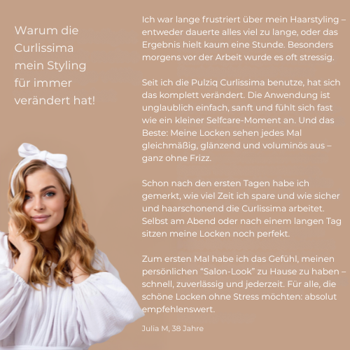 Curlissima Lockenstab: Perfekte Locken – ganz ohne Mühe