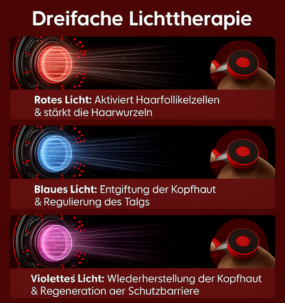 HaarWuchs Bürste - für volles Haar