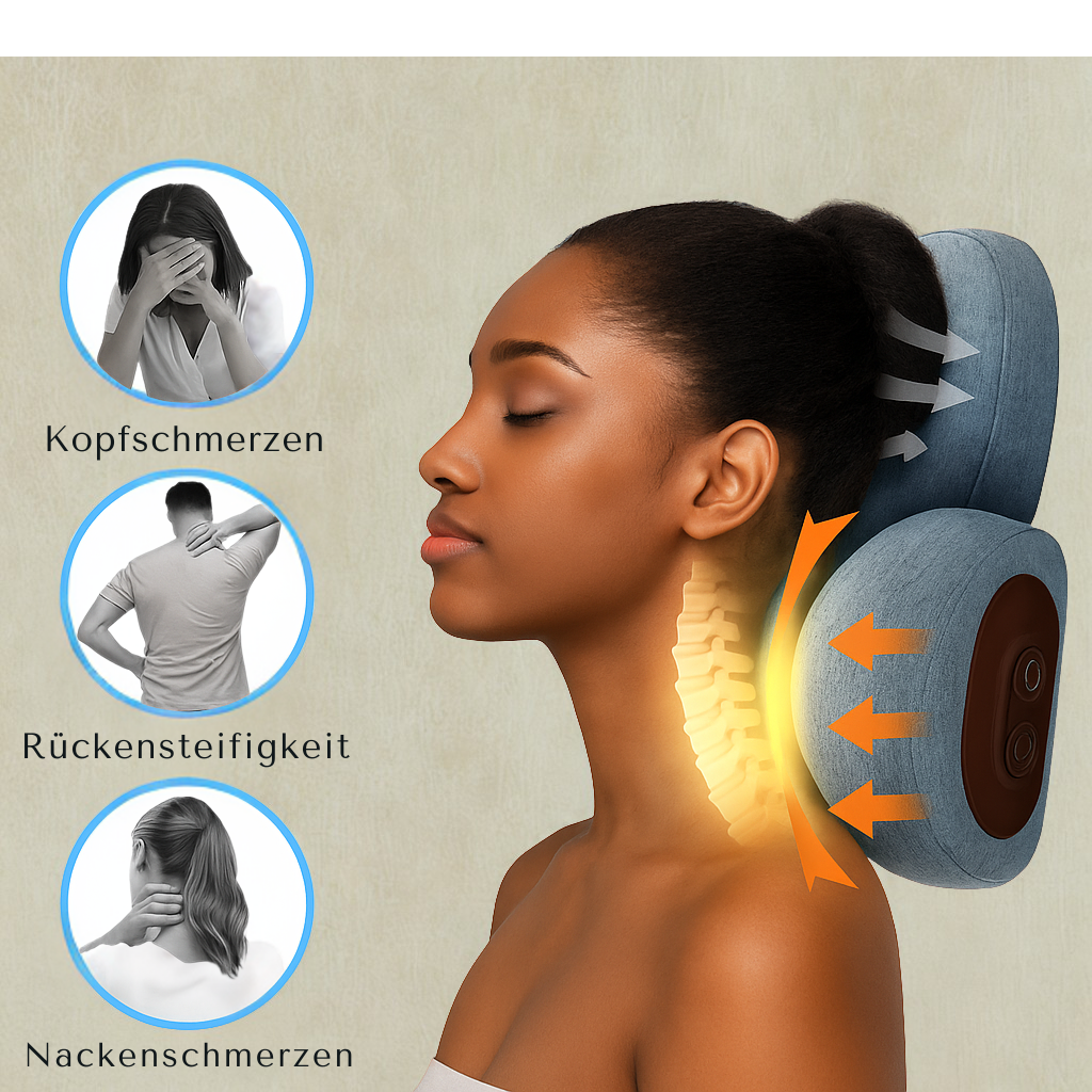 RevivaNeck Neckenmassage - Verspannungsfrei in Minuten
