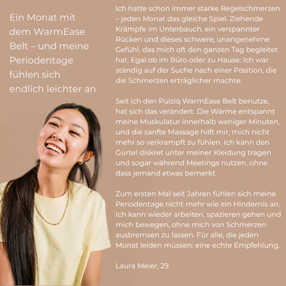 WarmEase Belt – Wärme bei Regelschmerzen